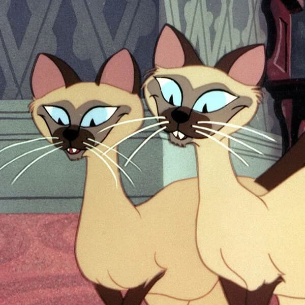 サイとアム（わんわん物語）｜ディズニー　好き？嫌い？