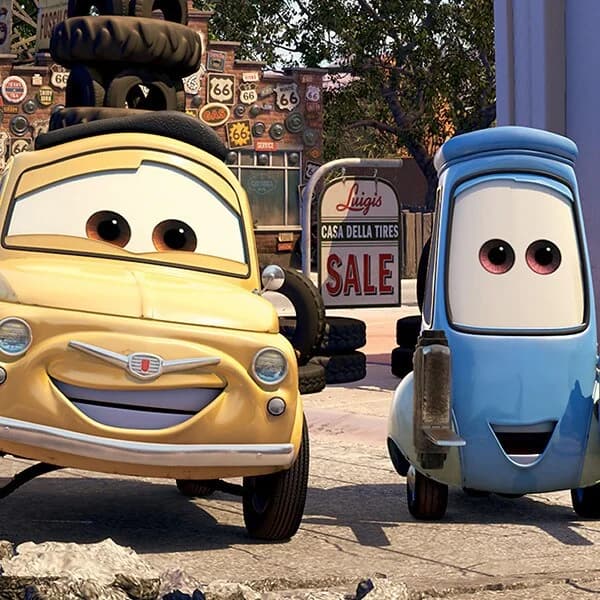 ルイジ＆グイド（カーズ）｜ディズニー　好き？嫌い？