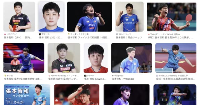 張本 智和｜卓球　好き？嫌い？