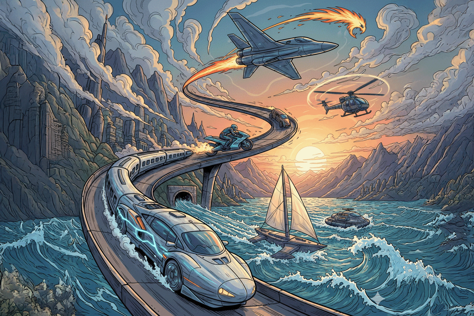 乗り物のカテゴリ画像